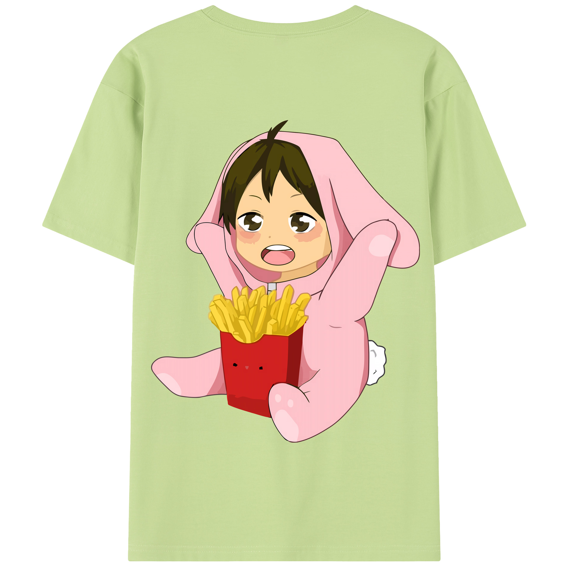（画像用） ハイキュー!! Haikyu!! 綿100％半袖Tシャツ（背面プリント）